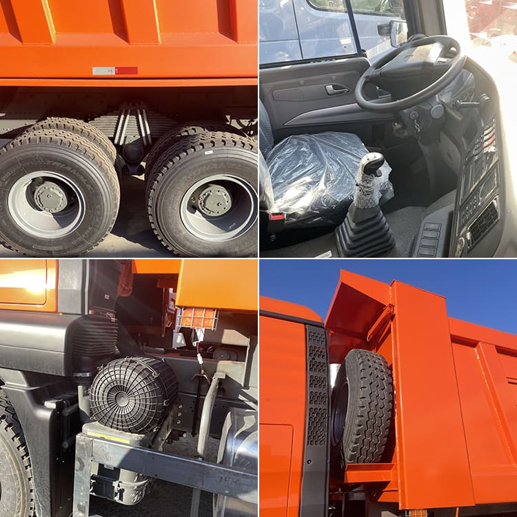 Sinotruk Howo 371 6x4 Tipper Truck will be sent to Senegal Kalolack