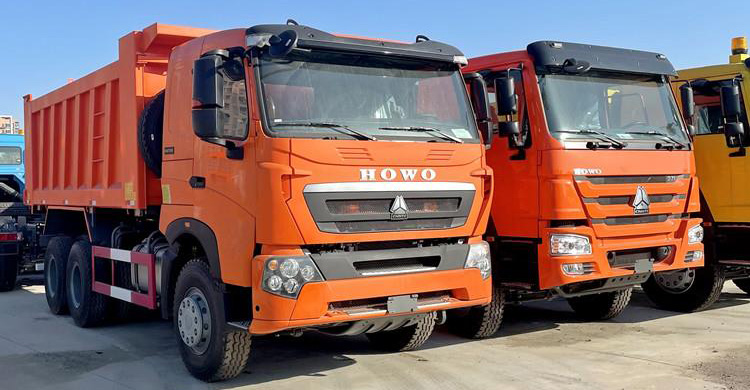 Sinotruk Howo 371 6x4 Tipper Truck will be sent to Senegal Kalolack