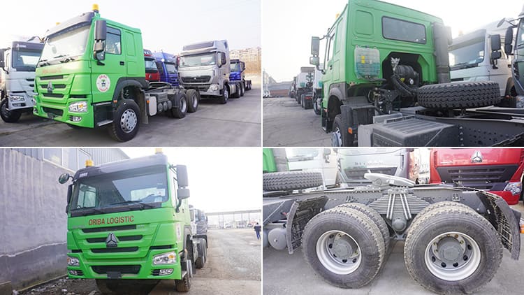Sinotruk Howo 371hp Truck Head will be exported to Senegal