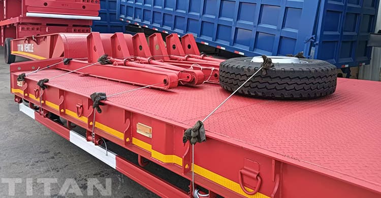 4 Axle Low Loader Trailer for Sale in Senegal
