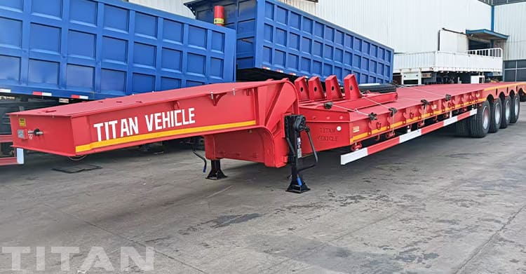 4 Axle Low Loader Trailer for Sale in Senegal