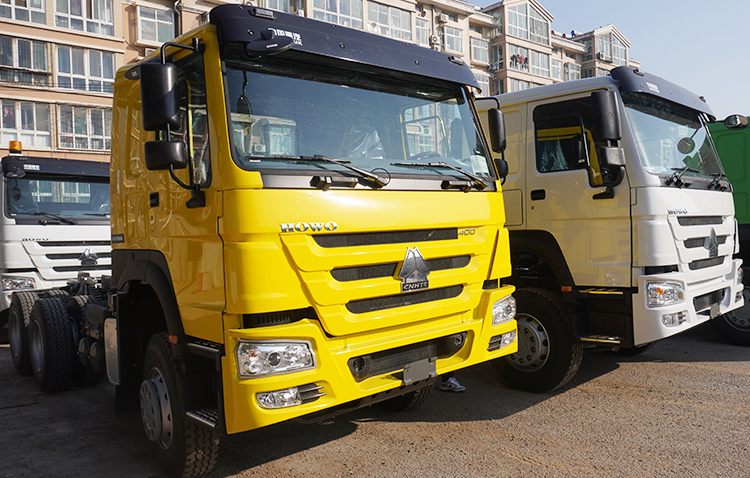 New Howo Trucks 400 | Howo 6x4 Tractor Truck for Sale in Senegal Darkar