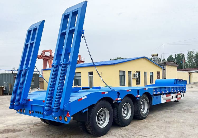 40 Feet Semi Lowbed Trailer for Sale | 80 Ton Lowbeds for Sale in Senegal