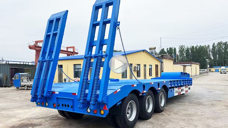 40 Feet Semi Lowbed Trailer for Sale | 80 Ton Lowbeds for Sale in Senegal