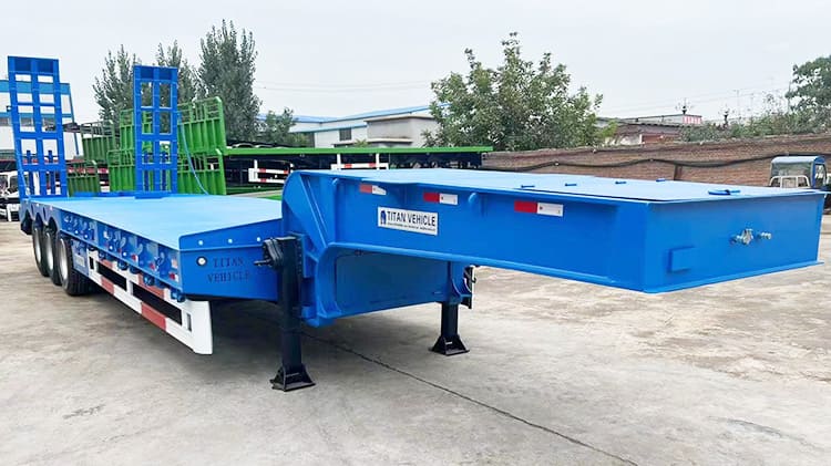 40 Feet Semi Lowbed Trailer for Sale | 80 Ton Lowbeds for Sale in Senegal