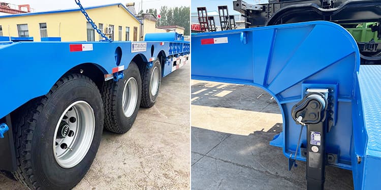 40 Feet Semi Lowbed Trailer for Sale | 80 Ton Lowbeds for Sale in Senegal
