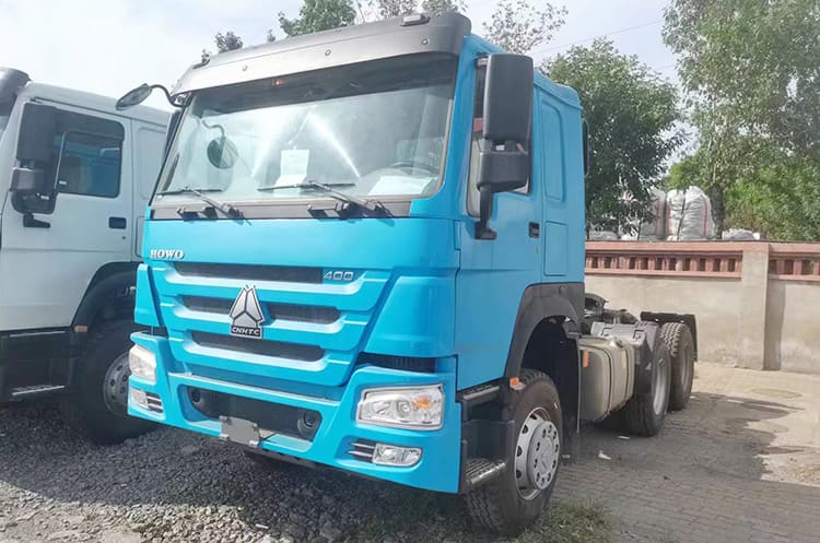 New Howo Trucks 400 | Sinotruk Howo 6x4 Tractor Truck Price in Senegal Darkar