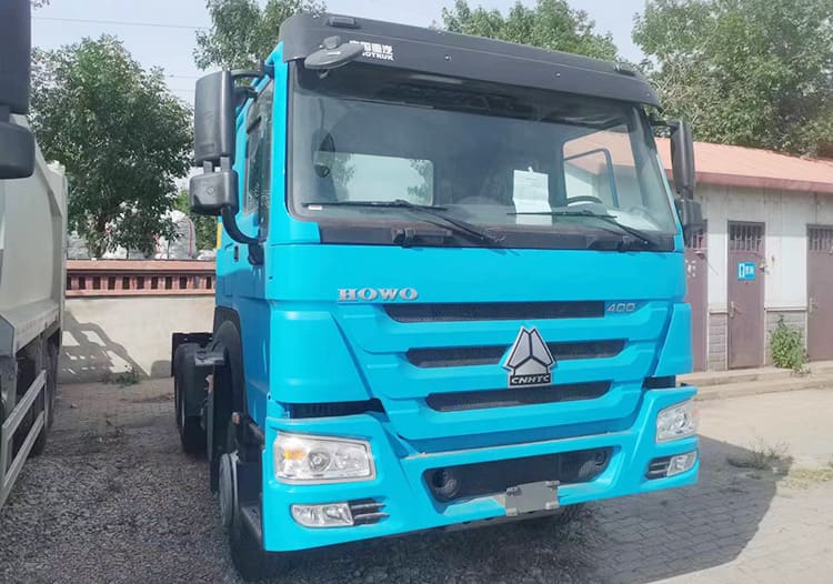 New Howo Trucks 400 | Sinotruk Howo 6x4 Tractor Truck Price in Senegal Darkar