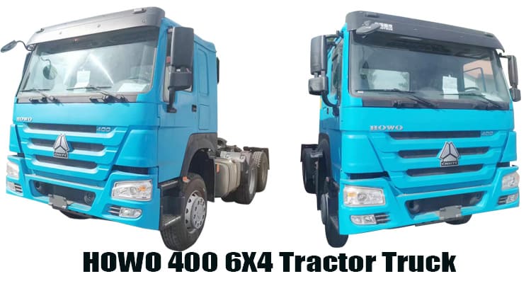 New Howo Trucks 400 | Sinotruk Howo 6x4 Tractor Truck Price in Senegal Darkar