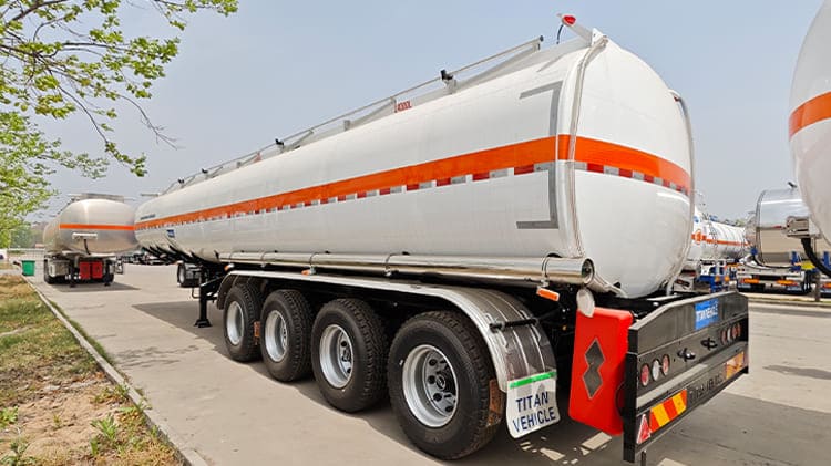 42000 Litres Capacity Stainless Steel Diesel Tanker Price for Sale in Dakar Senegal
