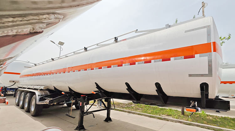 42000 Litres Capacity Stainless Steel Diesel Tanker Price for Sale in Dakar Senegal