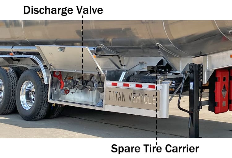 Aluminum Diesel Tanker Price for Sale in Senegal