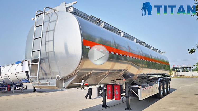 Aluminum Diesel Tanker Price for Sale in Senegal