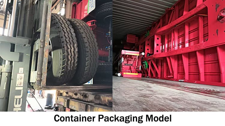 New 40 Feet Flatbed Trailers for Sale in Senegal