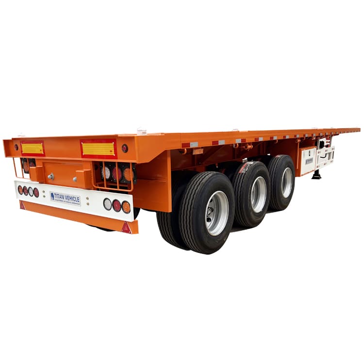 40 Foot Tri Axle Flat Deck Trailer